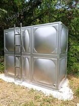冲压不锈钢水箱：氩弧焊焊接成型，安装方便