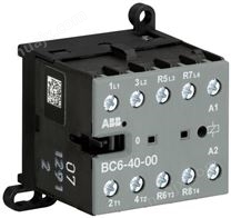 ABB微型接触器 BC6-40-00-03 3极 60 VDC