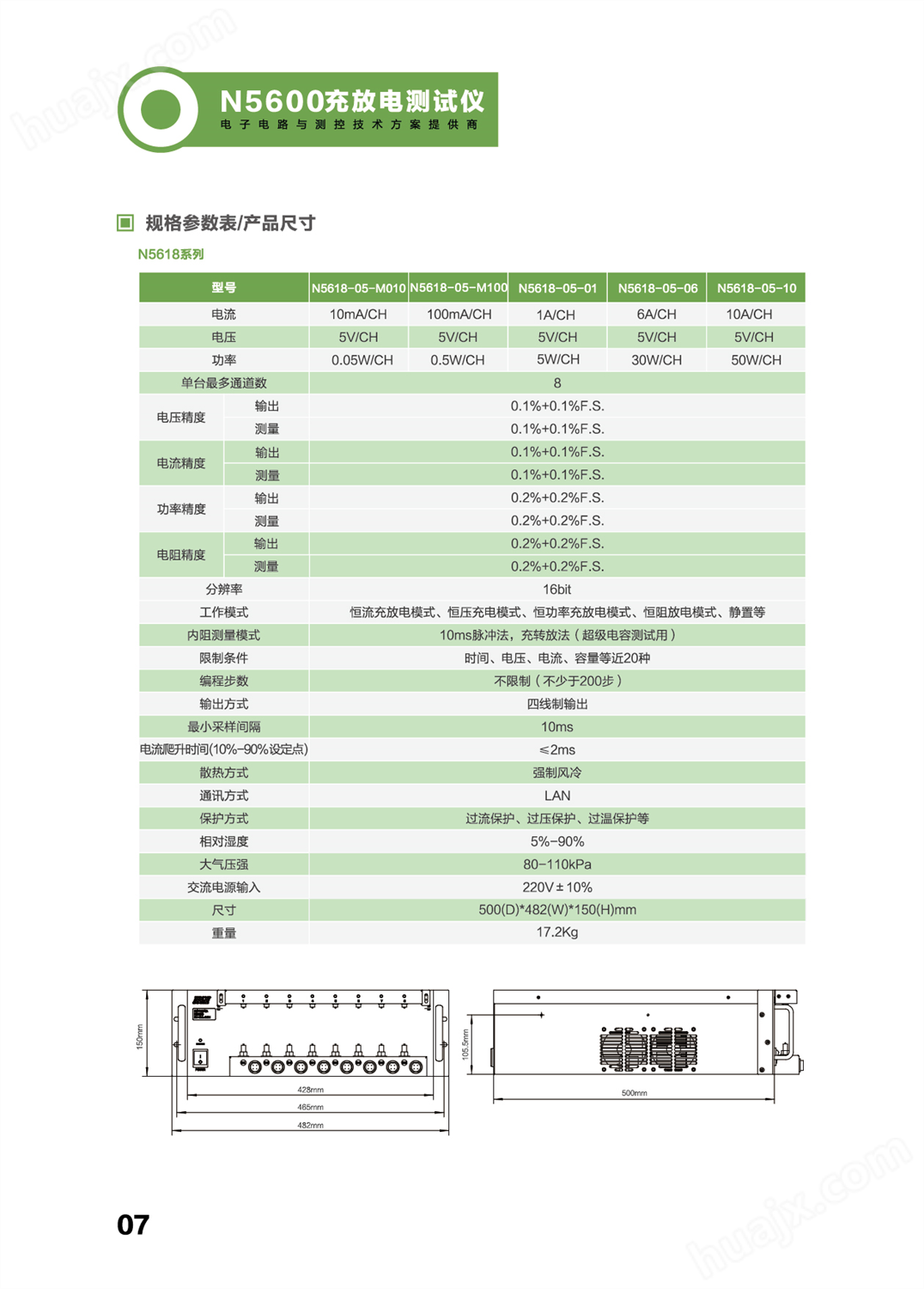 恩智N5600系列充放电测试仪(图7)