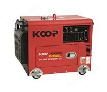 低噪音发电机组 KDF6700Q(-3)